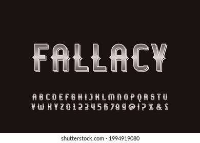 typeface design, classic font dark red vector background
