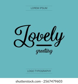 A typeface serif font. Modern font.Vectorial text. Typographic logo