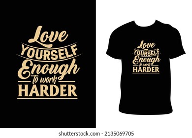 Typeface vector t shirt design 