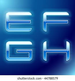 Typefaces for a traveling transparency globe map