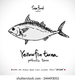 Types of animal / Hand drawn illustrations - vector