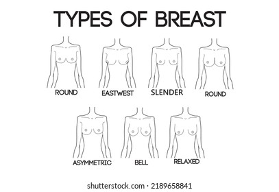 TYPES OF BREAST, BREAST SHAPES