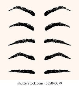 481 Brows different face shapes Images, Stock Photos & Vectors ...