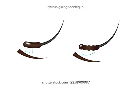 Types of eyelash glue, eyelash extension tutorial