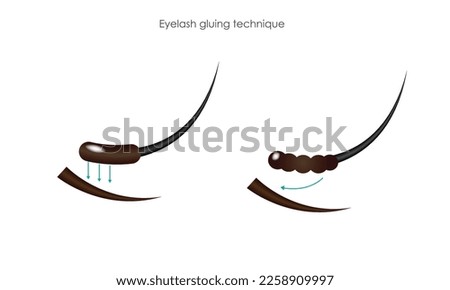 Types of eyelash glue, eyelash extension tutorial