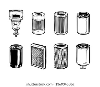 Types of Filters for Heavy Machinery.
Hydraulic, Fuel and Oil Filers, Air Filters, Coolant Filters, Separator Filter