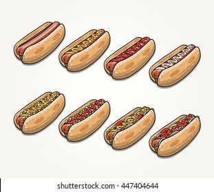 Types of Hot Dog