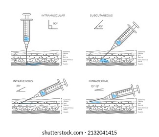 1,164 Intramuscular injection Stock Illustrations, Images & Vectors ...