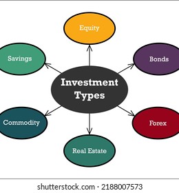 Types Investment Types Infographic Template Stock Vector (Royalty Free ...