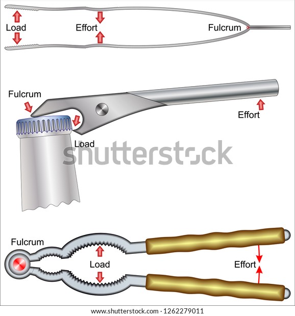 Types Levers Stock Vector (Royalty Free) 1262279011
