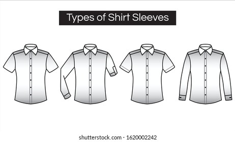 Types of men shirt sleeves