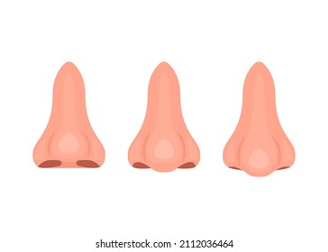 retrousse nose profile clipart