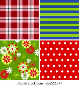 Types of patterned fabrics