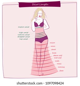 micro skirt length