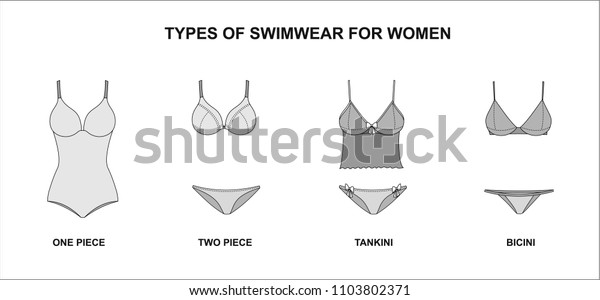 types of swimwear