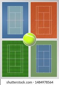 Types Of Tennis Courts Surfaces