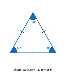 Types Of Triangle In Mathematics. Equilateral Triangle