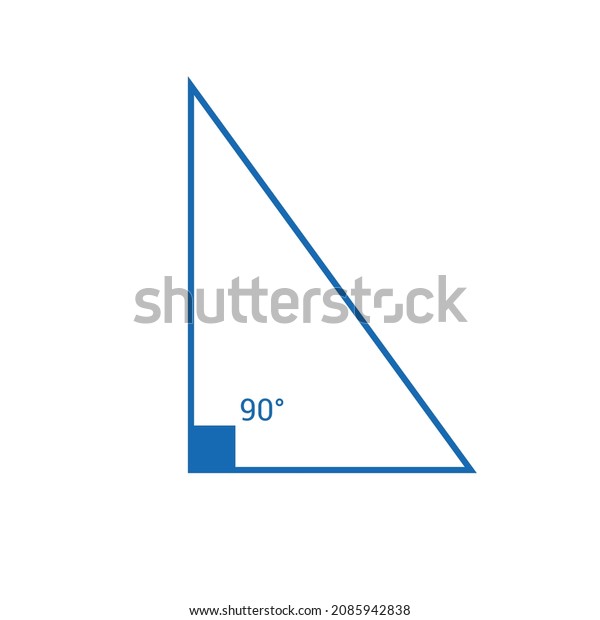 Types Triangle Mathematics Right Triangle Stock Vector (Royalty Free ...