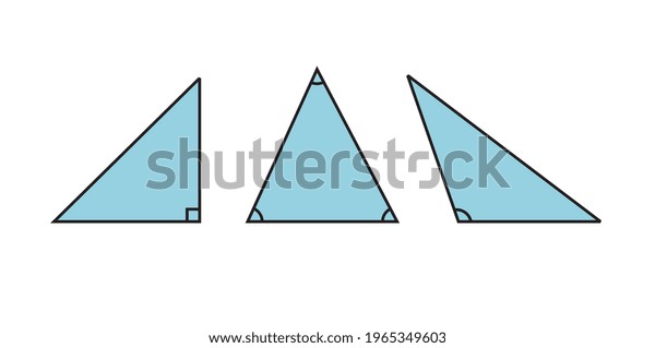 types-triangles-based-on-angles-math-stock-vector-royalty-free-1965349603