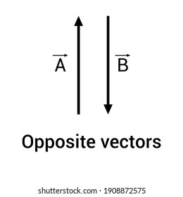 types of vector. opposite vectors