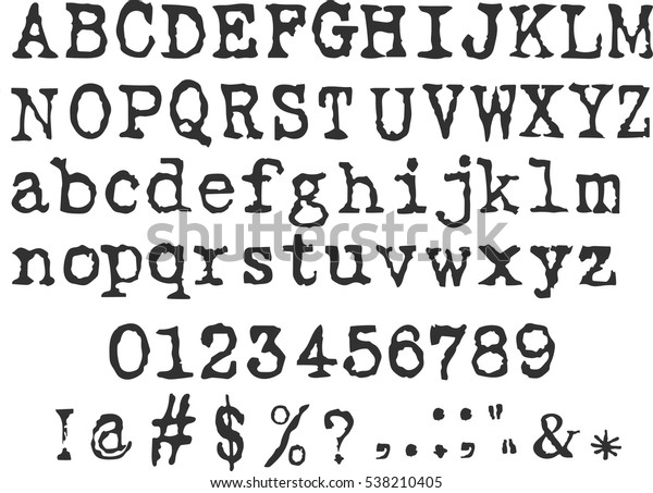 typewriter font converter