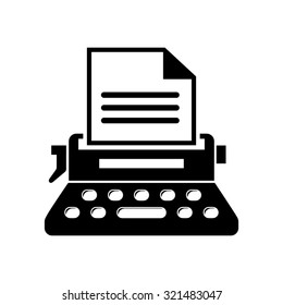 Typewriter Icon