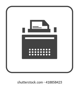 typewriter icon