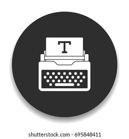 typewriter icons