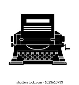 typewriter machine icon