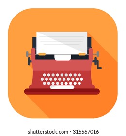 typewriter machine icon