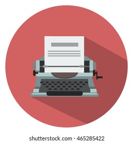 typewriter machine icon