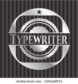 Typewriter silver badge