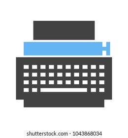 Typewriter, writing, letter