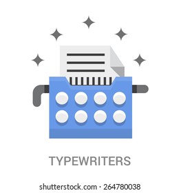 Typewriters Icon.
