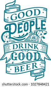 typhography of quotes good people