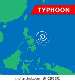 Philippine Typhoon Stock Vectors Images Vector Art Shutterstock