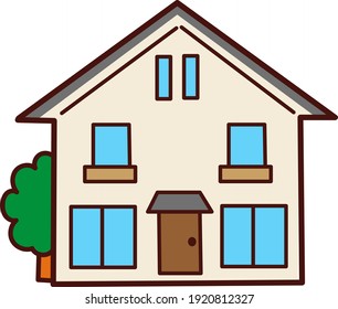 A typical and comfortable house in Japan