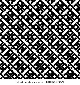 Typical egyptian, assyrian and greek motives pattern. Greek key. Arabic geometric texture. Islamic Art. Abstract geometric. Vector and illustration.