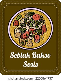 Comida típica de Sundanese, Java Occidental, Seblak 