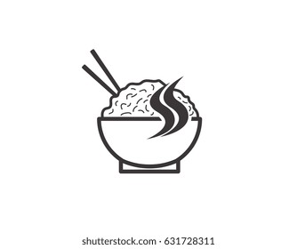 A typical Japanese hot rice bowl