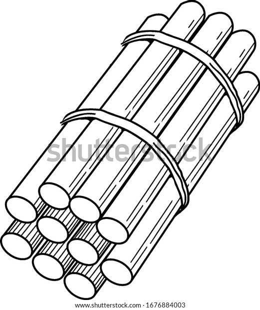 Download Typical Representation Bundle 10 Sticks That Stock Vector Royalty Free 1676884003