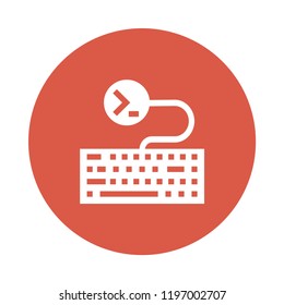 typing Circle Color Glyphs