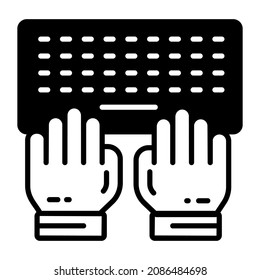 typing Copyright law, intellectual property icon