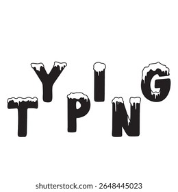 TYPING DESIGN LOGO DSIGN LETTER