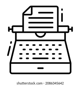 typing machine Copyright law, intellectual property icon