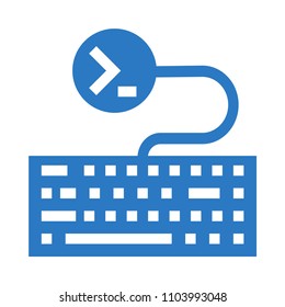 typing vector icon