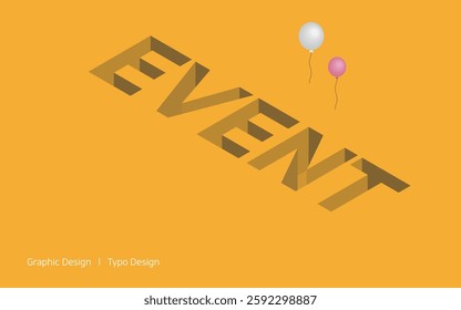 typo design that can be used for various events