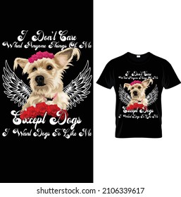 Typo Graphy Funny Dog T-shirt. Dog Vector illustration.T-shirt graphics Can be used for print, children wear, Baby shower celebration.