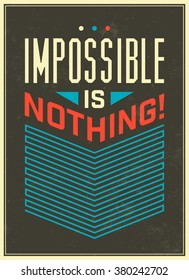 Typographic Background / Motivational Quote