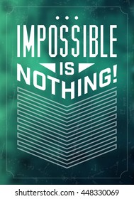 Typographic Background /  Motivational Quote